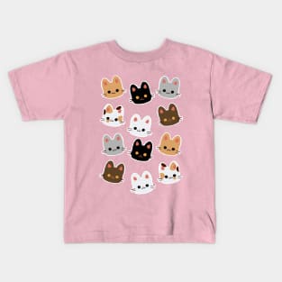 chalk kittens Kids T-Shirt